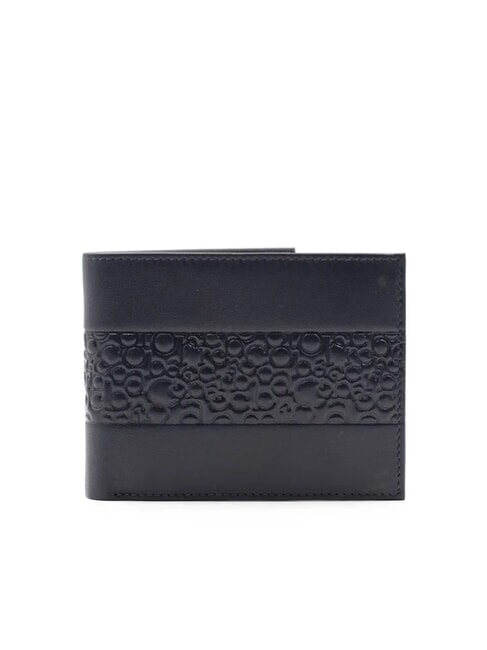 ROCCOBAROCCO VERTIGO Cartera de piel para 8 tarjetas azul - Carteras Hombre