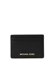 MICHAEL KORS JET SET Tarjetero de piel negro - Carteras Mujer - 1