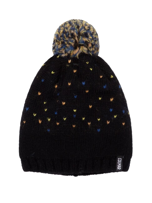 COLMAR CHARMY KIDS Gorro con pompón negro-cobalto-tangier - gorro bebe
