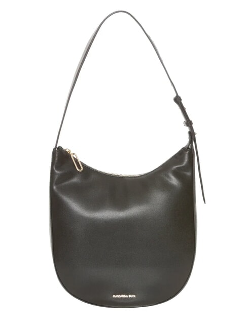 MANDARINA DUCK LUNA Bolso bolso de cuero NEGRO - Bolsos Mujer