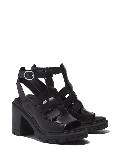 TIMBERLAND ALLINGTON Sandalia alta de pescador negro de grano completo - Zapatos Mujer