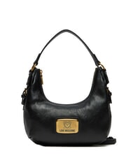 LOVE MOSCHINO ANCHOR Bolso de hombro tipo hobo, con correa para el hombro negro - Bolsos Mujer - 1