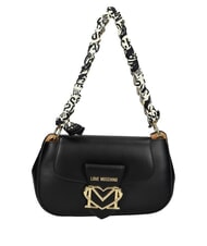 LOVE MOSCHINO ANCHOR Bolso de hombro, con correa para el hombro negro - Bolsos Mujer - 1