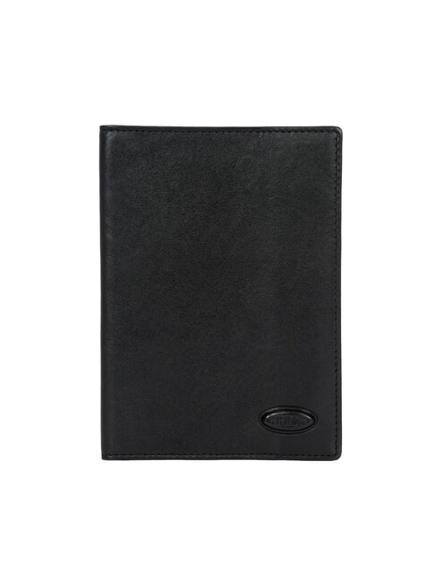 BRIC’S MONTE ROSA Porta pasaporte de cuero negro - Carteras Hombre