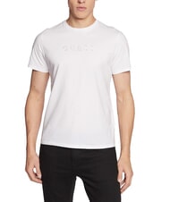 GUESS LOGO EMBROIDERY Camiseta de algodón - camiseta