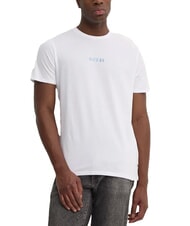 GUESS BASIC Camiseta con estampado del logotipo 4G purwhite - camiseta - 1
