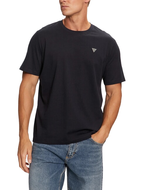 GUESS PATCH Camiseta de algodón smartblue - camiseta