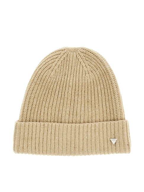 GUESS LUREX Gorro de mezcla de lana BEIGE - Sombreros