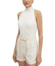 GUESS BLAIR Camiseta sin mangas con cuello halter cremwhi - camiseta - 1