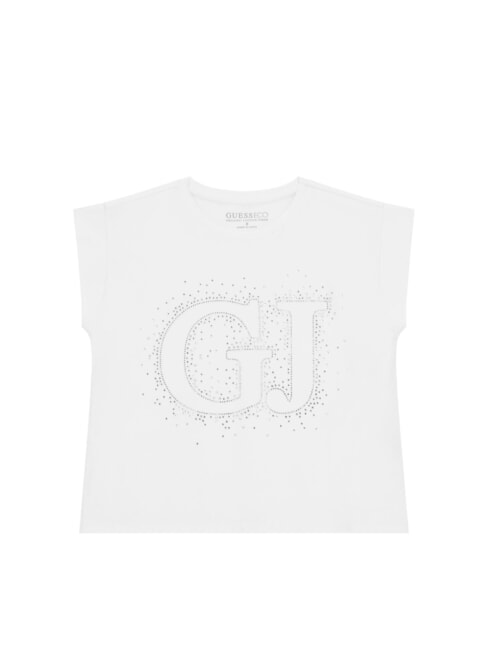 GUESS KIDS Camiseta con tachuelas cremwhi - Camiseta niño