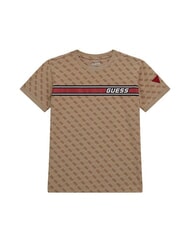 GUESS KIDS Camiseta con logotipo 4G en toda su extensi&oacute;n - Camiseta ni&ntilde;o