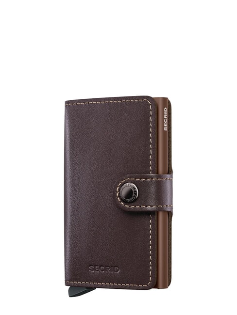 SECRID ORIGINAL Monedero con bloqueo RFID chocolate - Carteras Hombre