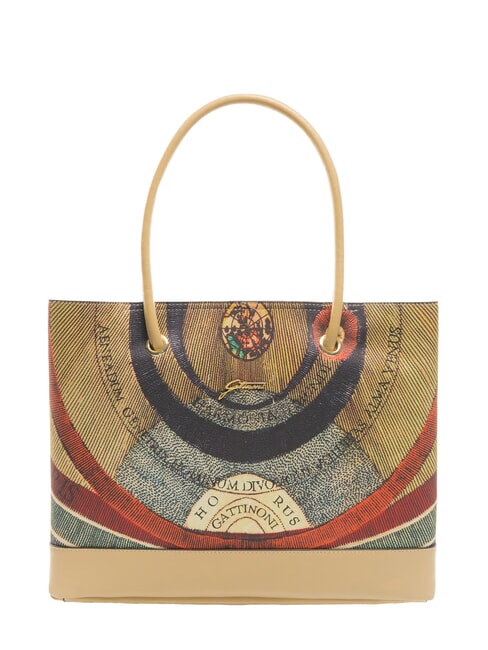 GATTINONI PLANETARIUM Bolsa de la compra clásico/beige - Bolsos Mujer