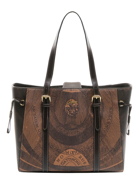 GATTINONI PLANETARIUM Bolso de compras al hombro marrón - Bolsos Mujer