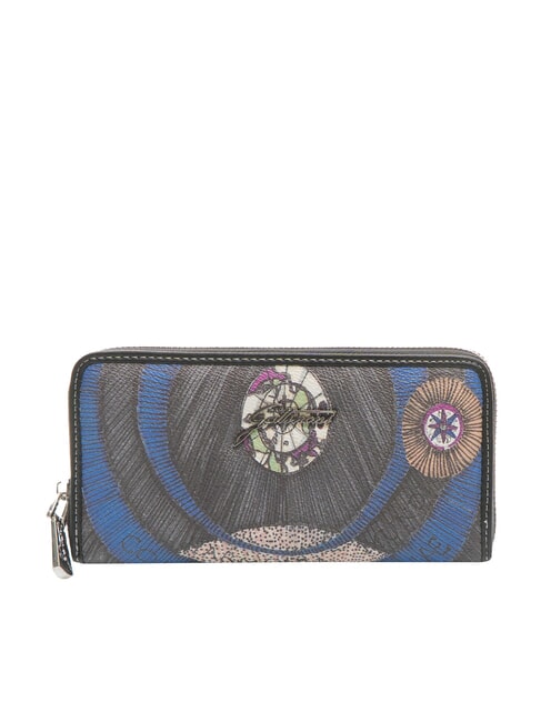 GATTINONI PLANETARIUM Cartera grande con cremallera alrededor noche/negro - Carteras Mujer