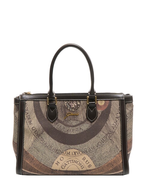 GATTINONI PLANETARIUM Bolso grande Diana/marrón oscuro - Bolsos Mujer