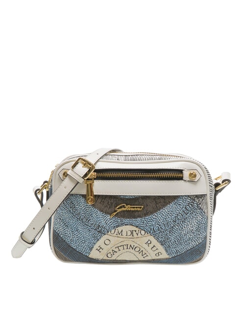 GATTINONI PLANETARIUM Bolso de hombro con bolsillo Luna/blanca - Bolsos Mujer