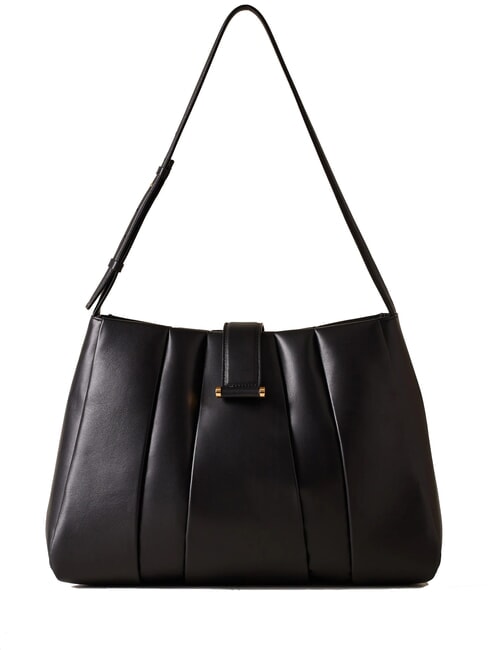 BORBONESE L ECLAIR  Bolso de hombro, de piel negro - Bolsos Mujer