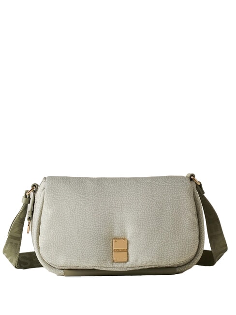BORBONESE CAHIER  Bolso de hombro caqui - Bolsos Mujer
