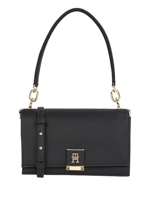 TOMMY HILFIGER TH HERITAGE Bolso de hombro, con correa para el hombro negro - Bolsos Mujer