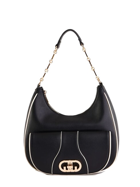 GAUDÌ DIANA Bolso hobo con bolsillo y bandolera NEGRO - Bolsos Mujer