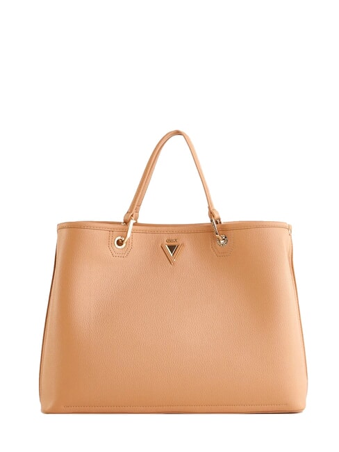 GAUDÌ BEA SUMMER Bolso de mano con bandolera de piel animal arena - Bolsos Mujer