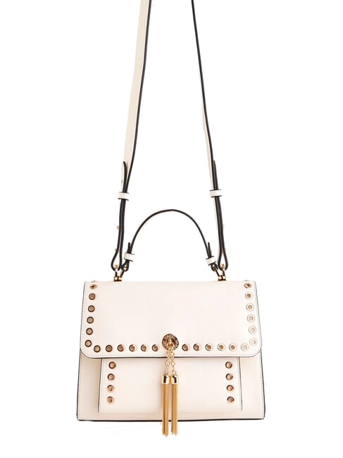 GAUDÌ DIVA Bolso tipo cartera con tachuelas blanco - Bolsos Mujer