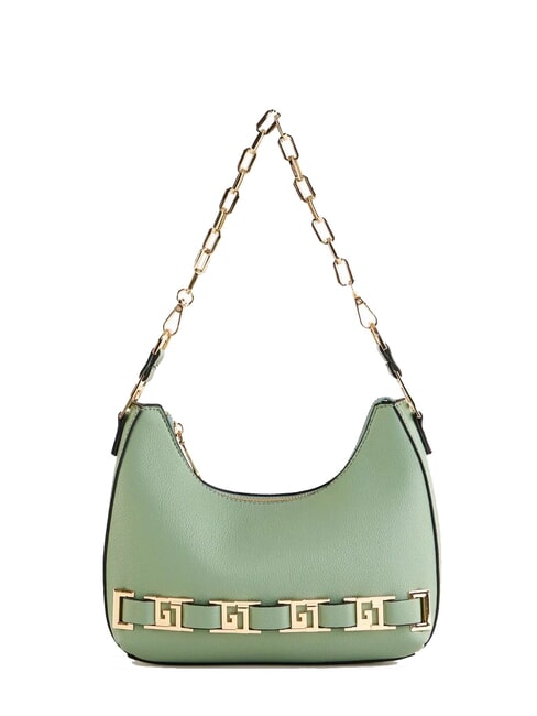 GAUDÌ DORIS Bolso de hombro con logotipos de metal. marino / blanco - Bolsos Mujer