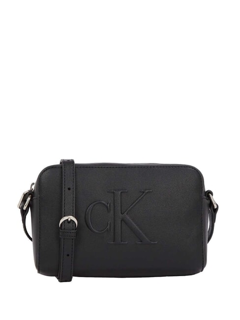 CALVIN KLEIN SCULPTED EW Mini bolso de hombro En negro - Bolsos Mujer