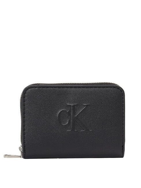 CALVIN KLEIN SCULPTED Med Cartera con cremallera En negro - Carteras Mujer