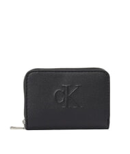 CALVIN KLEIN SCULPTED Med Cartera con cremallera - Carteras Mujer