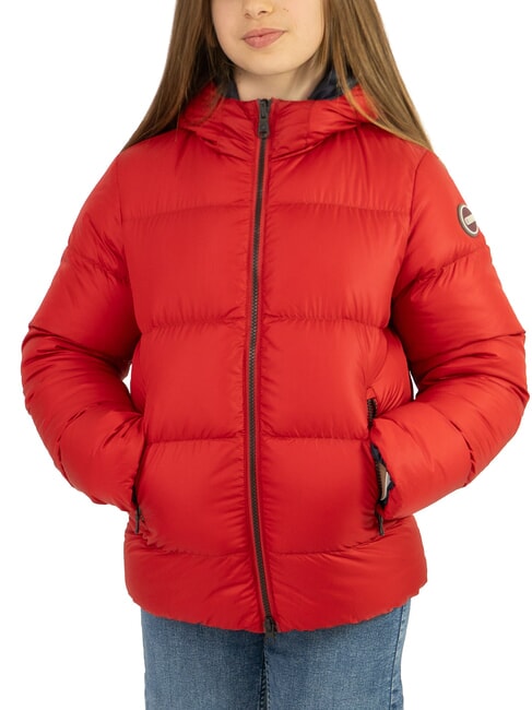 COLMAR E CONCRETE Chaqueta de plumas reversible con capucha héroe azul marino - Chaquetas de bebé