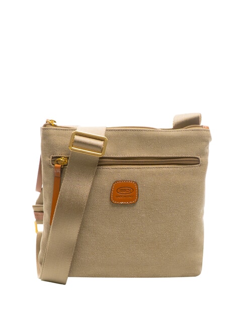 BRIC’S SORRENTO EMMA Bolso de lona plano para el hombro oliva - Bolsos Mujer