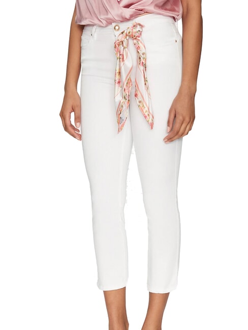 GUESS 1981 CAPRI Pantalones purwhite - Pantalones de mujer