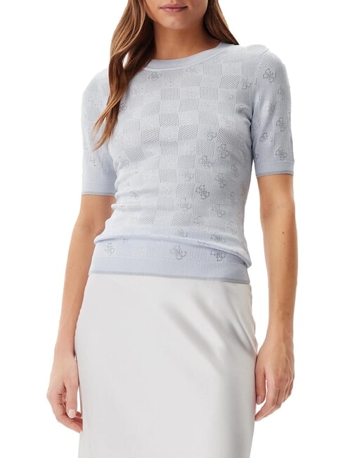 GUESS ROSIE 4G RN Camiseta muy alto - camiseta