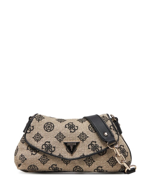 GUESS BEYZA  Bolso de hombro logotipo negro - Bolsos Mujer