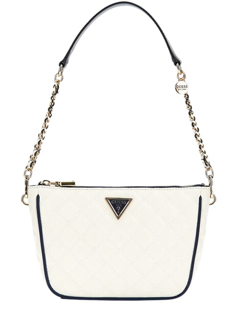 GUESS CRUISE  Bolso de hombro blanco/azul marino - Bolsos Mujer