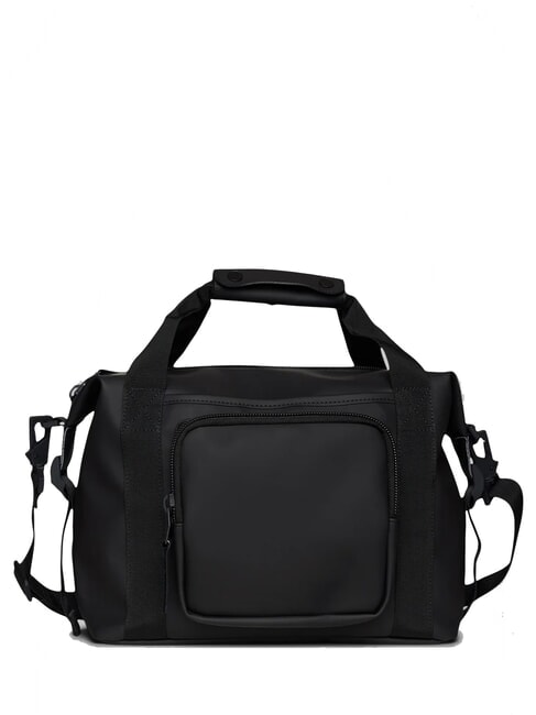 RAINS TEXEL Bolsa de lona con correa para el hombro negro - Bolsas de viaje