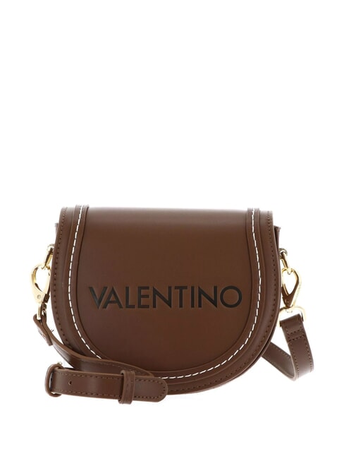MARIO VALENTINO TONGA RE Bolso bandolera con forma de silla de montar marrón - Bolsos Mujer