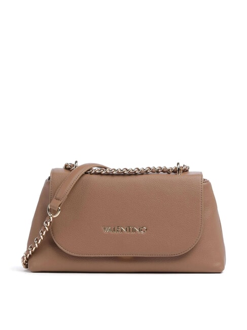 MARIO VALENTINO ARCADIA Bolso de hombro con solapa beige - Bolsos Mujer