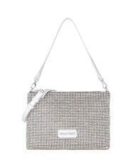 MARIO VALENTINO NABILAH Bolso de mano con pedrer&iacute;a y bandolera plata - Bolsos Mujer - 1