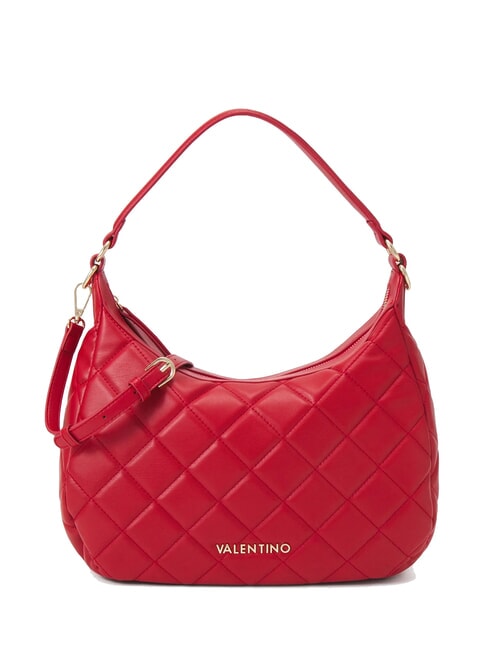 MARIO VALENTINO OCARINA Bolso Hobo Acolchado con Correa para el Hombro rojo - Bolsos Mujer