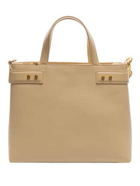 BORBONESE ARMOR  Bolso de mano, con bandolera arena - Bolsos Mujer