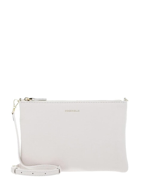 COCCINELLE BEST CROSSBODY Minibolso de piel blanco - Bolsos Mujer