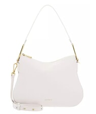 COCCINELLE MAGIE SOFT Bolso bandolera de piel con bandolera blanco - Bolsos Mujer - 1