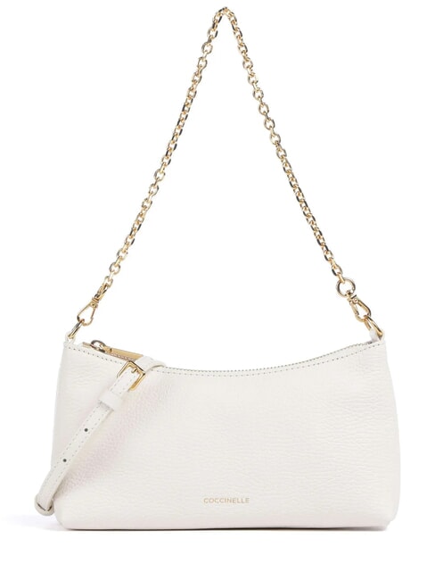 COCCINELLE AURA  Mini bolso bandolera, con bandolera blanco - Bolsos Mujer