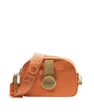 BORBONESE ECLIPSE  Mini bolso de hombro para cámara mandarina/op natural - Bolsos Mujer - 1