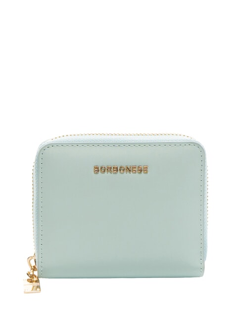 BORBONESE LETTERING billetera marina - Carteras Mujer