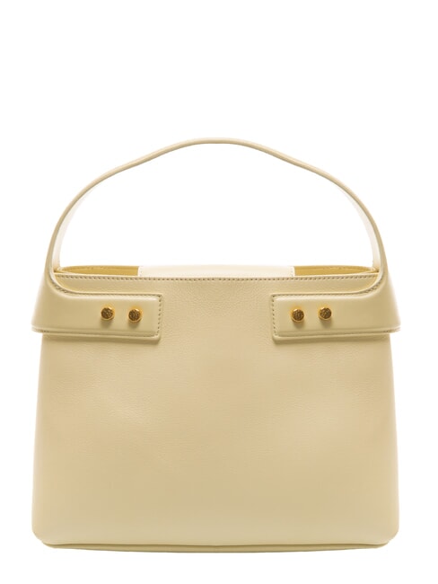 BORBONESE ARMOR  Bolso de mano, con bandolera, en piel. jengibre - Bolsos Mujer