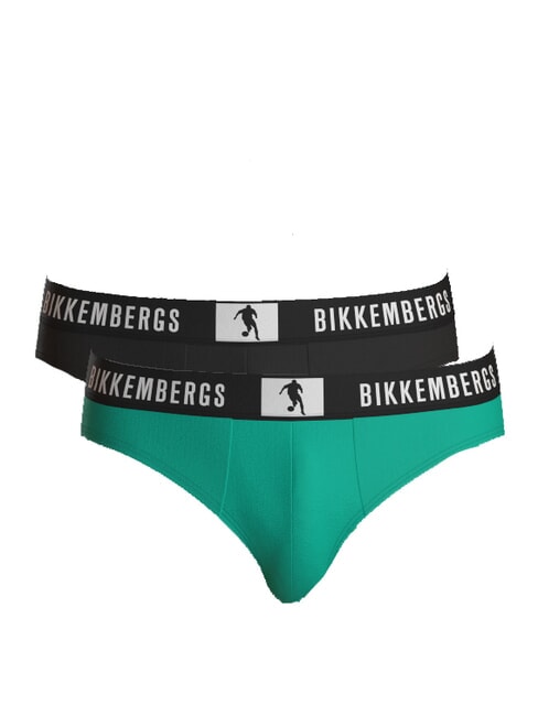 BIKKEMBERGS NEW PUPINO BRIEF 2 resbalones océano - Calzoncillos de hombre